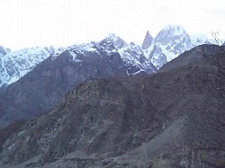 Snow peaks Hunza