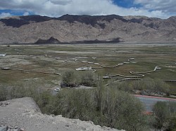 View from stone city, Tashkurgan