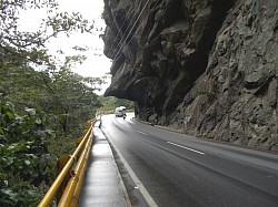 On the road from Bogota to Armenia