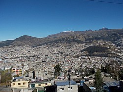 Looking over Quito