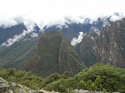View from Macchu Picchu