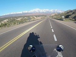 Heading west from Mendoza